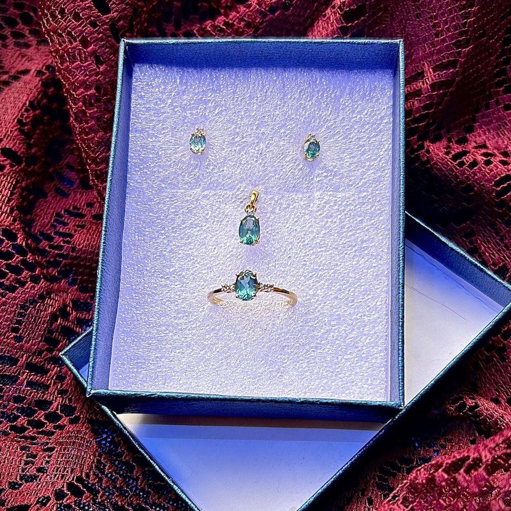 London Blue Topaz Set  (Size 8)